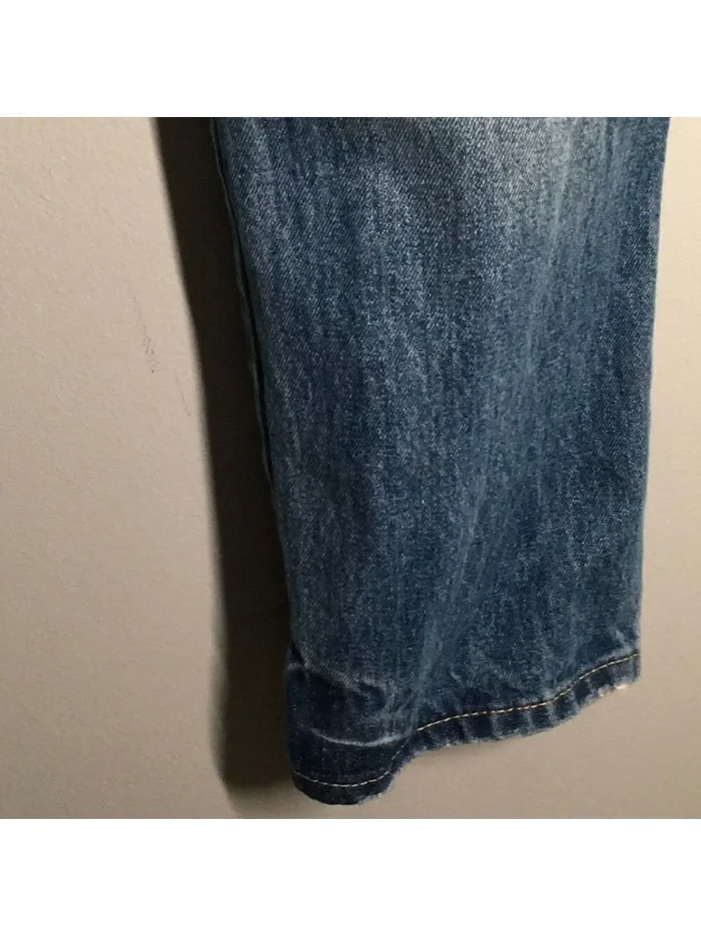 Aero jeans men's size 29/30 blue slim‎ distressed demin medium blue